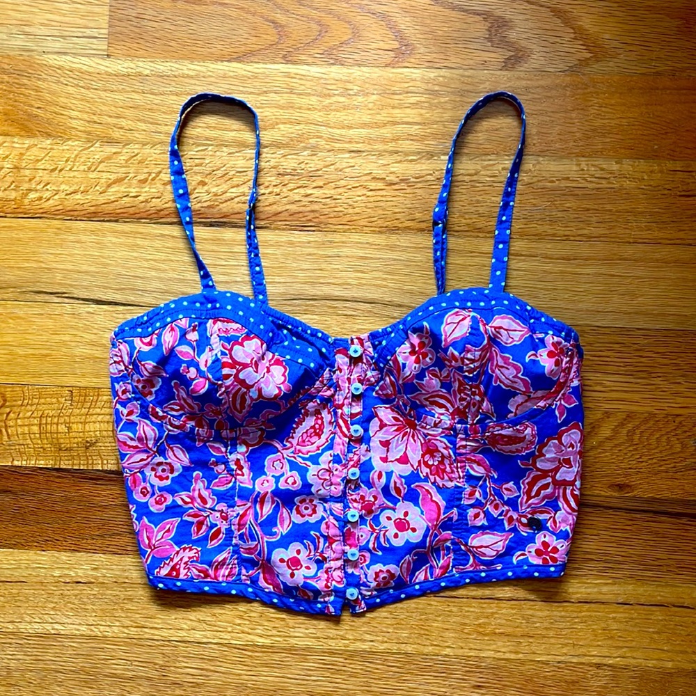 A&F corset tank top